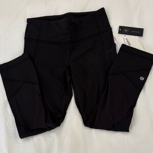 Lululemon Black Pace Rival Crop Leggings